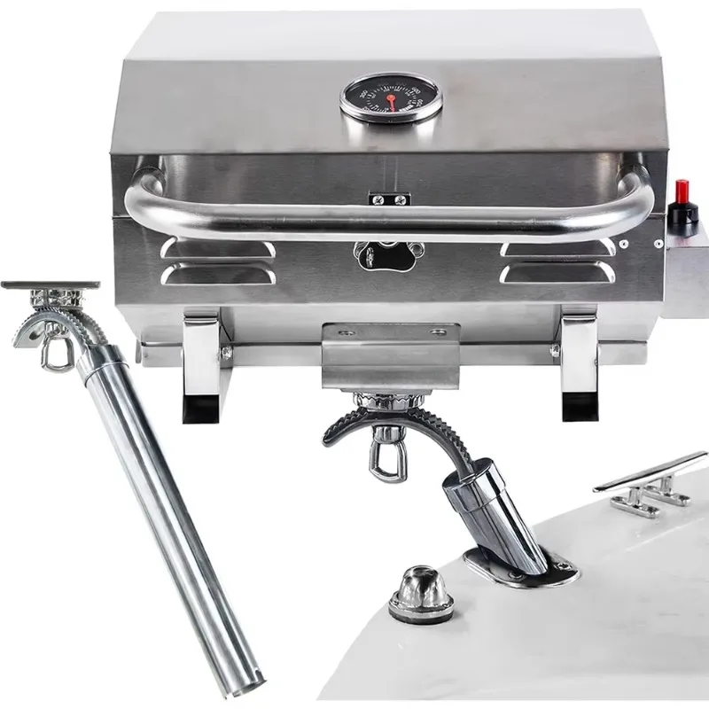 

Портативный газовый гриль Andy Marine 12000 из нержавеющей стали