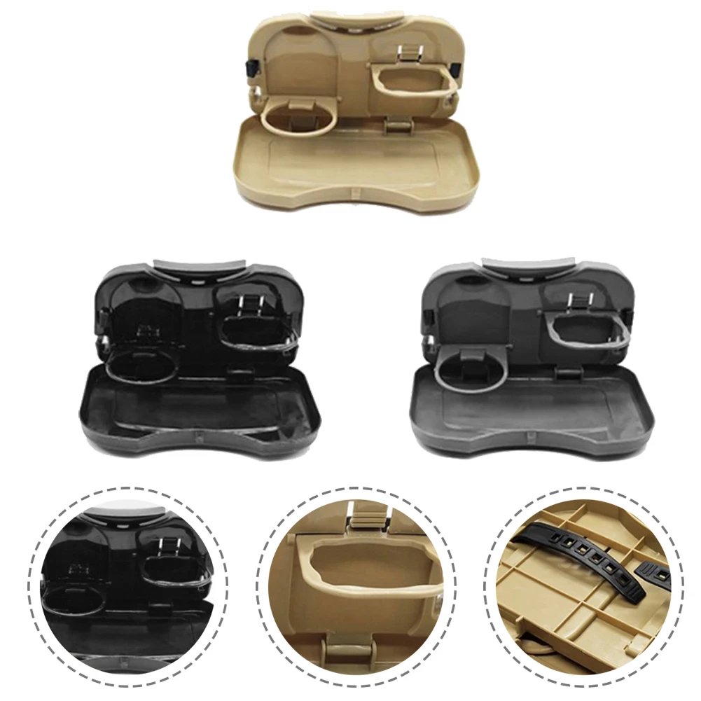 1 шт. складной универсальный автомобильный держатель для напитков поднос на