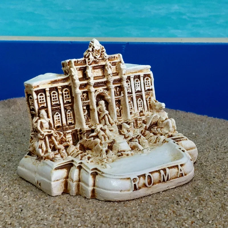 Модный римский фонтан Треви церковь Италия римское украшение