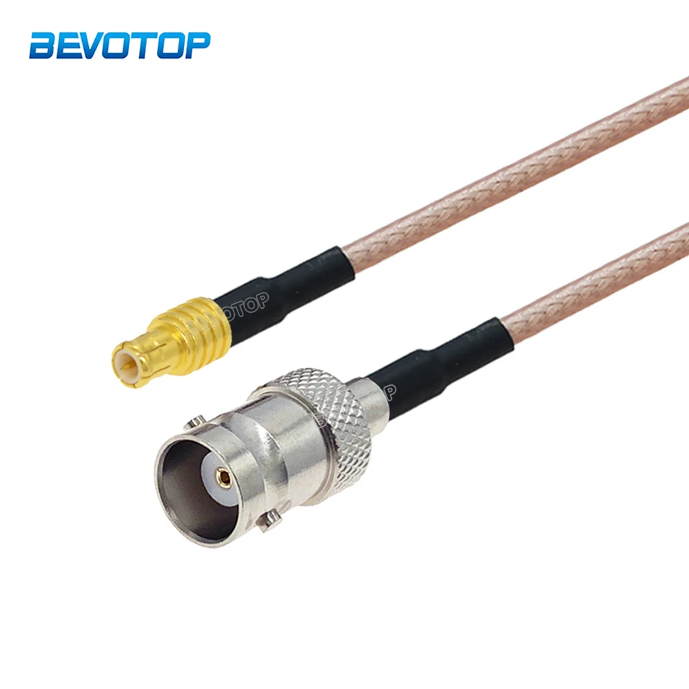 Купи MCX Male Plug Straight to BNC Female Jack Connector RG316 RF Coax Cable Extension Cable Coaxial Jumper Cord за 148 рублей в магазине AliExpress