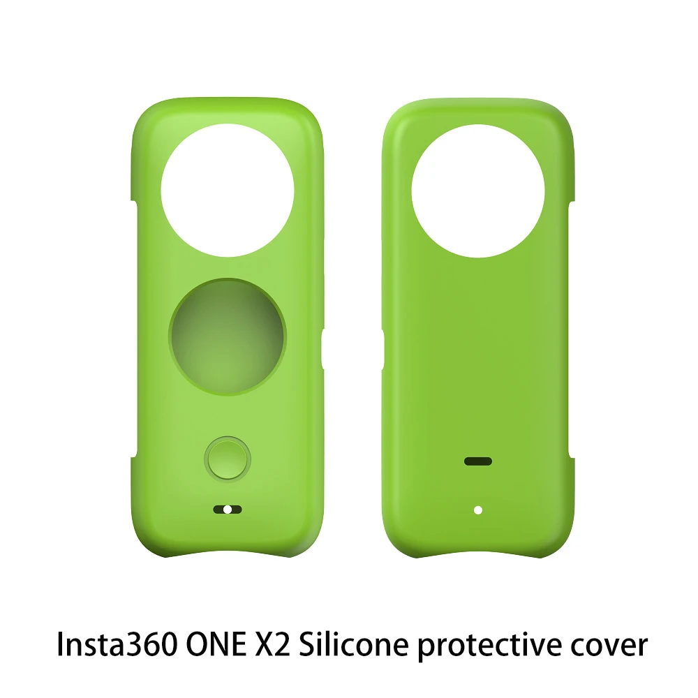 

Silicone Sleeve for Insta360 One X2 Lens Screen Fuselage Protective Suite Scrape Compatible Protection Mirror