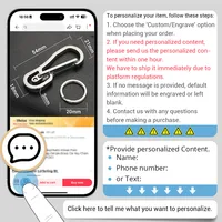 Карабин-Брелок с гравировкой вашей надписи за 291 руб#1