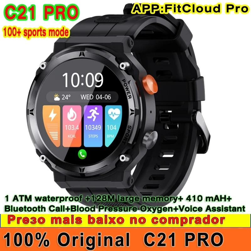 

1.39 inch Sports Fitness Smart Watches 410mah Blood Oxygen Monitor Heart Rate Smartwatch For Men 2023 Connected Watch Man