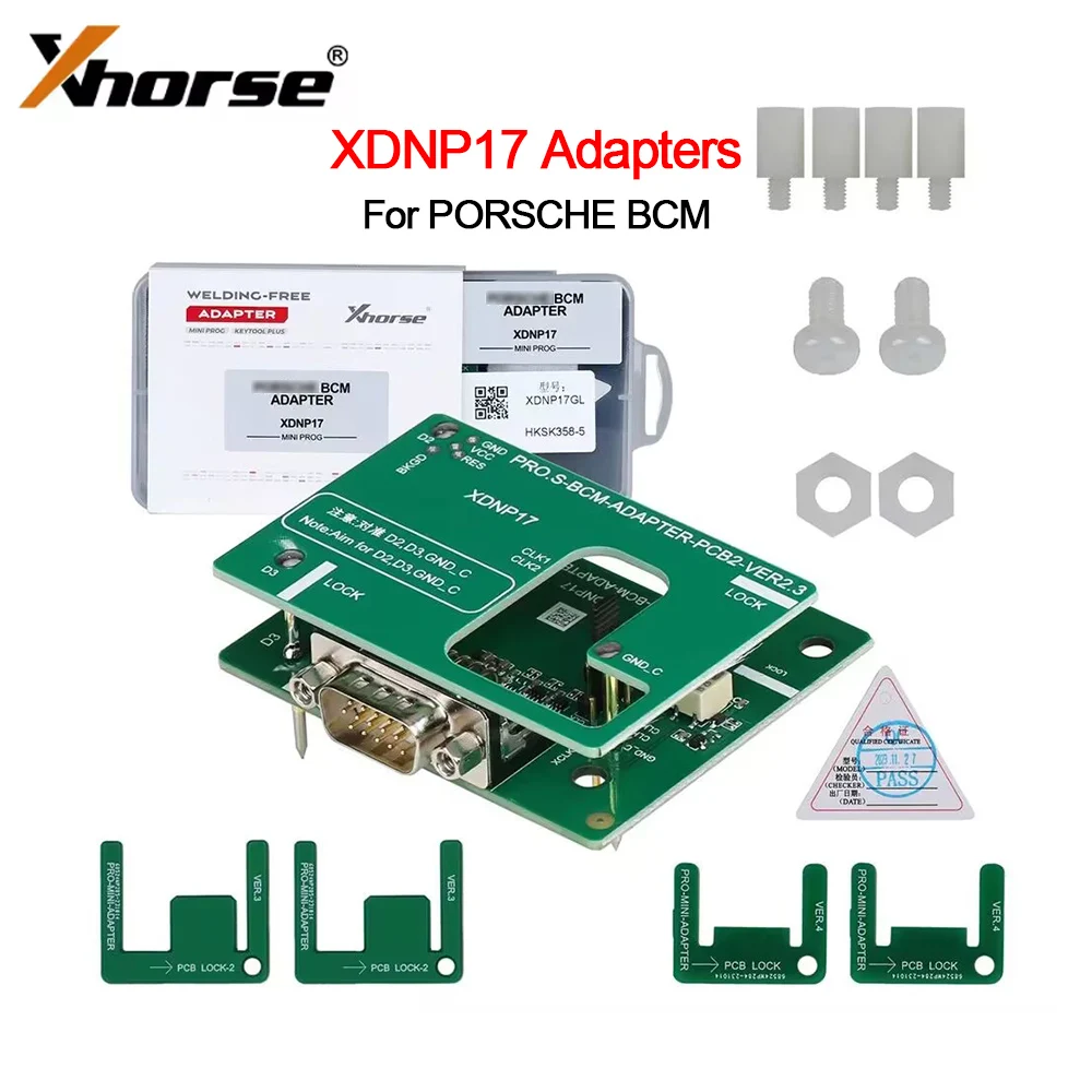 

Адаптер Xhorse XDNP17 для Porsche BCM, без пайки, адаптеры для программирования, работа с VVDI Prog/MINI Prog и ключевым инструментом плюс устройства