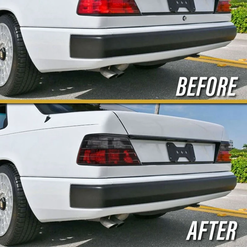 1 пара автомобильных задних фонарей красного цвета и дыма для Mercedes-Benz E-Class W124 E 180