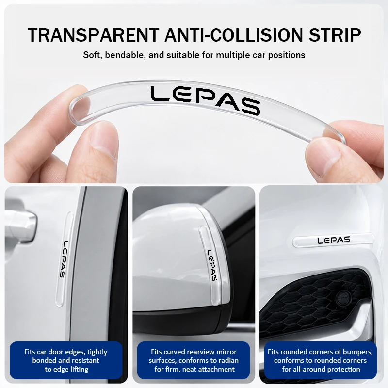 Фото Защитная накладка на дверь автомобиля Chery Lepas, устойчивая к царапинам и истиранию, для моделей L4, L6, L8, Tiggo 3X, Exeed LX, VX, TXL, RX, Sterra. №1