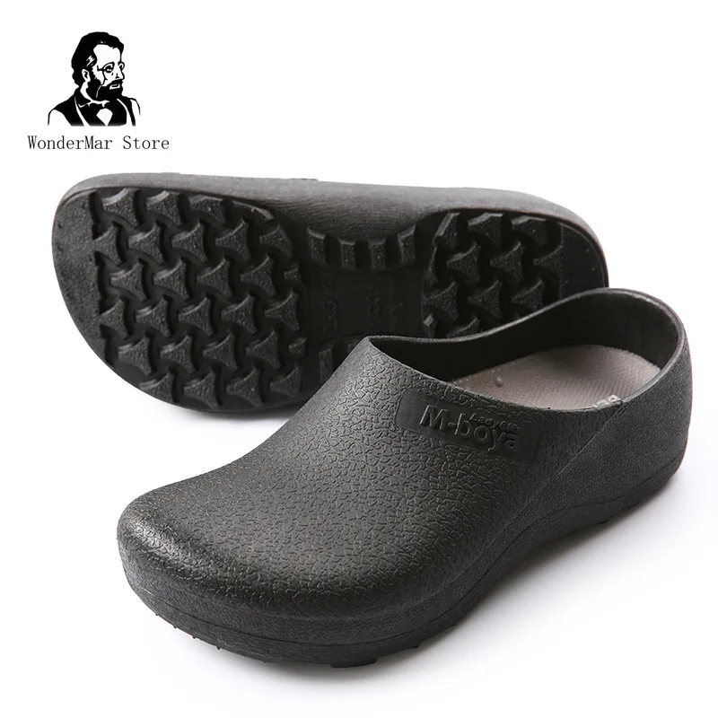 

Обувь шеф-повара для кухни, нескользящая Водонепроницаемая маслостойкая рабочая обувь, хирургическая защита, обувь с защитой от повреждений, Рабочая обувь