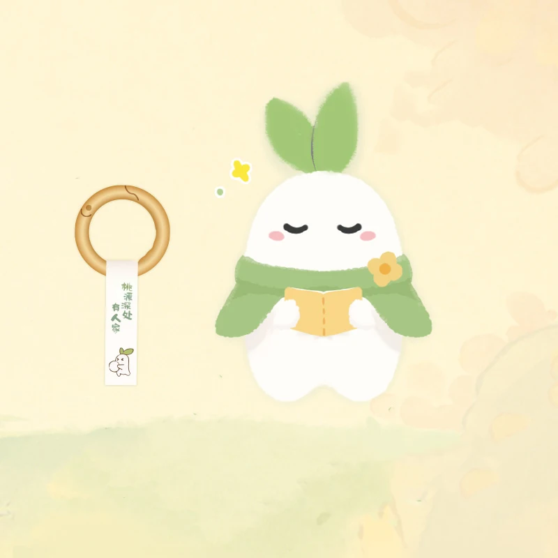 Глубокая в Земле персикового цвета There Is A Family's Luoluo теплая зимняя серия плюшевая