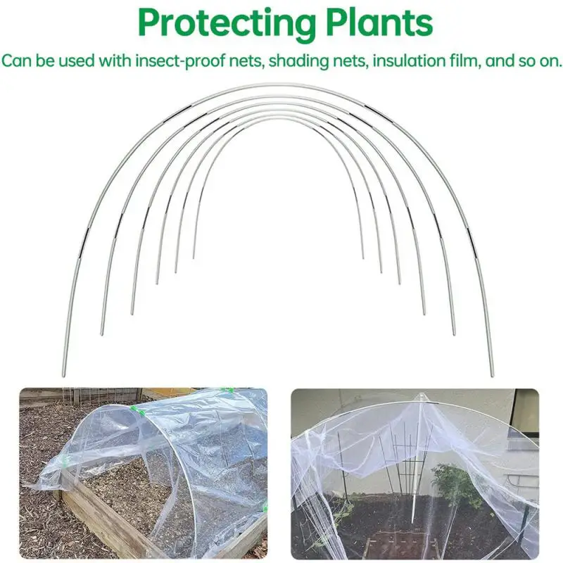 

Garden Vegetable Insect Net Cover Plant Flower Care Protection Bracket Bird Insect Pest Prevention Control Net Arch Set