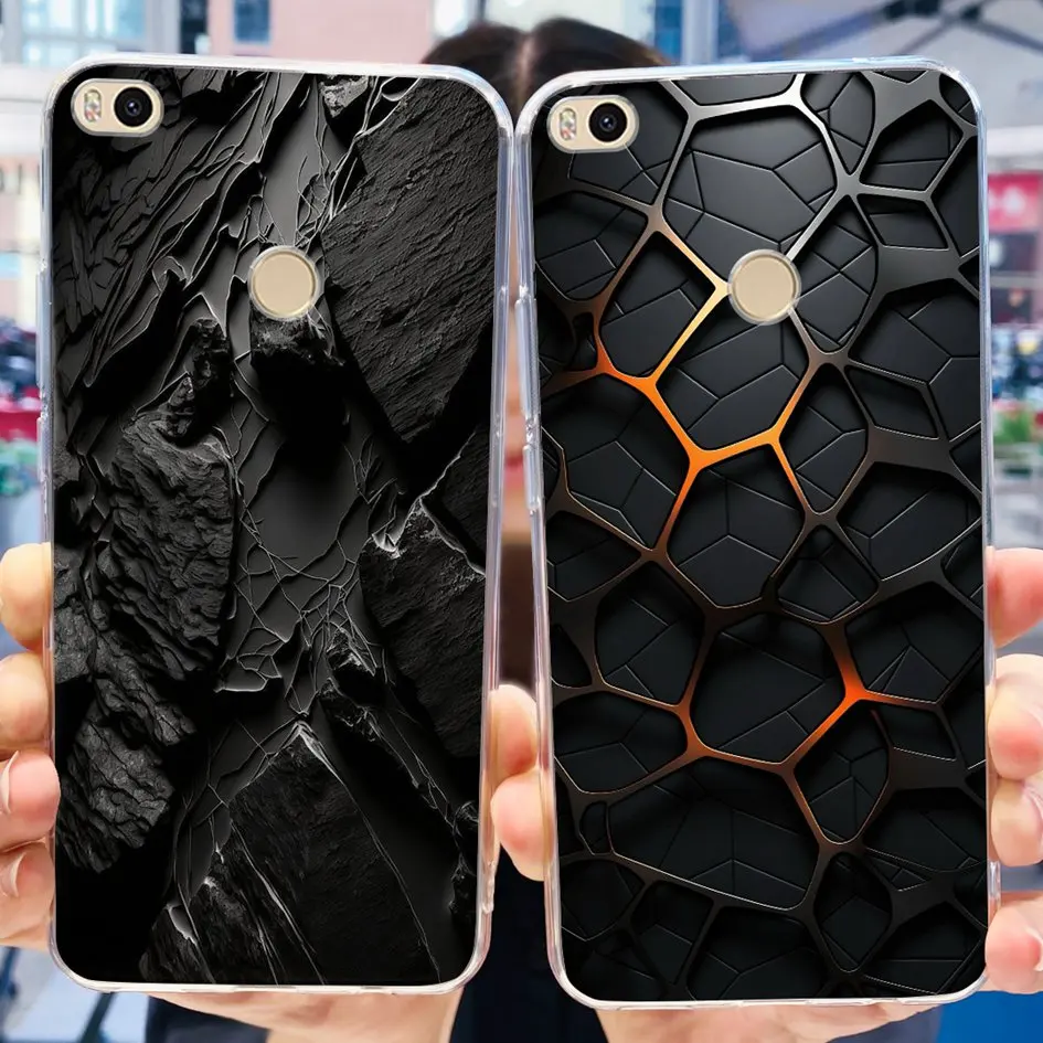 Чехол 6 44 дюйма для Xiaomi Mi Max 2 популярный мягкий прозрачный силиконовый чехол с