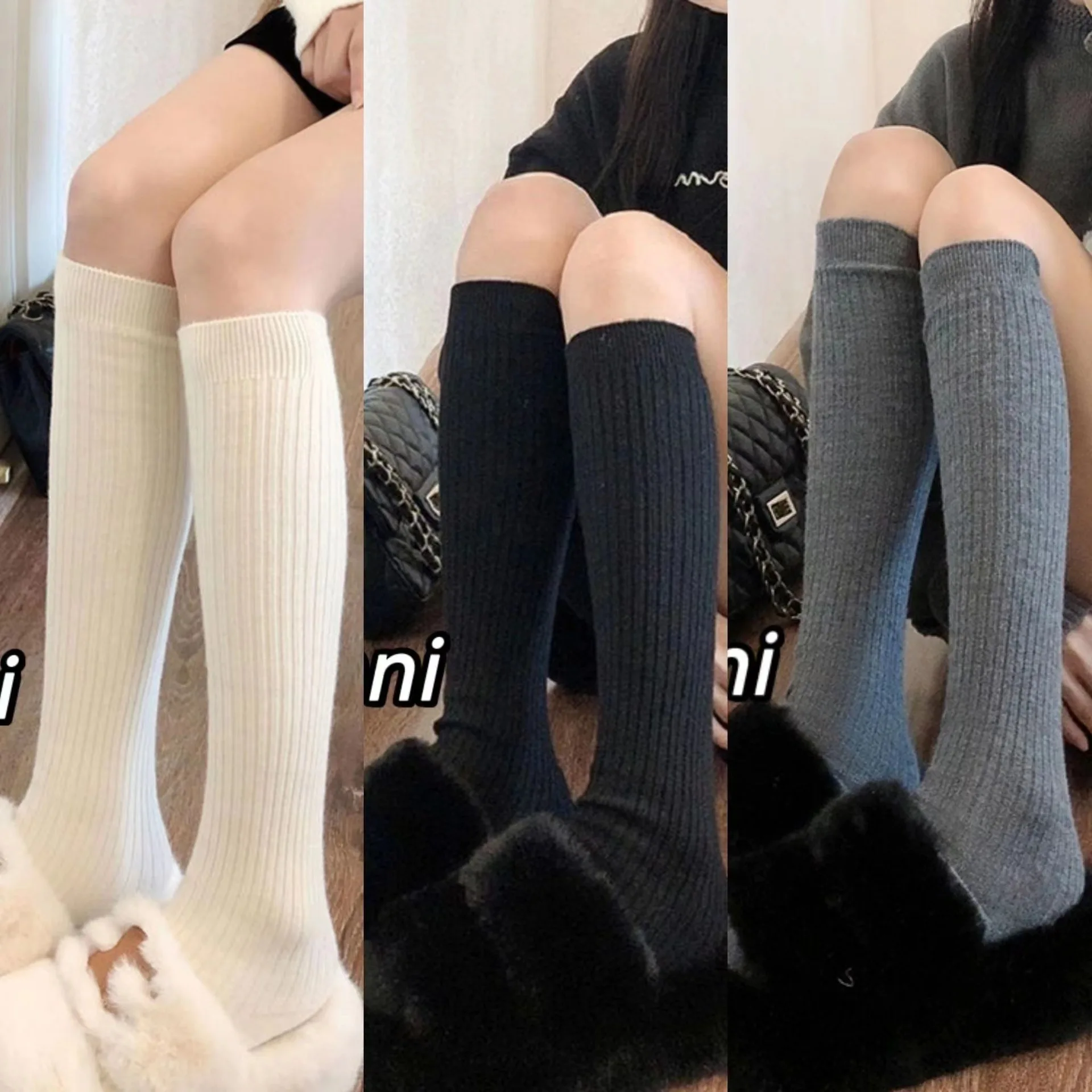 

Модные трендовые осенне-зимние милые теплые хлопковые носки jk длиной до колена японские кавайные чулки в стиле Харадзюку для девочек Лолита