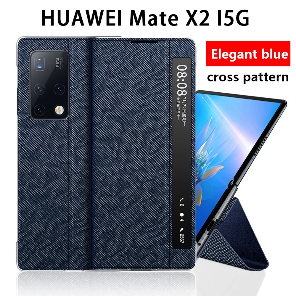 

Luxury Business Flip Case for Huawei Mate X2 5G Cover All-inclusive Magnetic Shockproof Leather Shell for Huawei Mate X2 Case