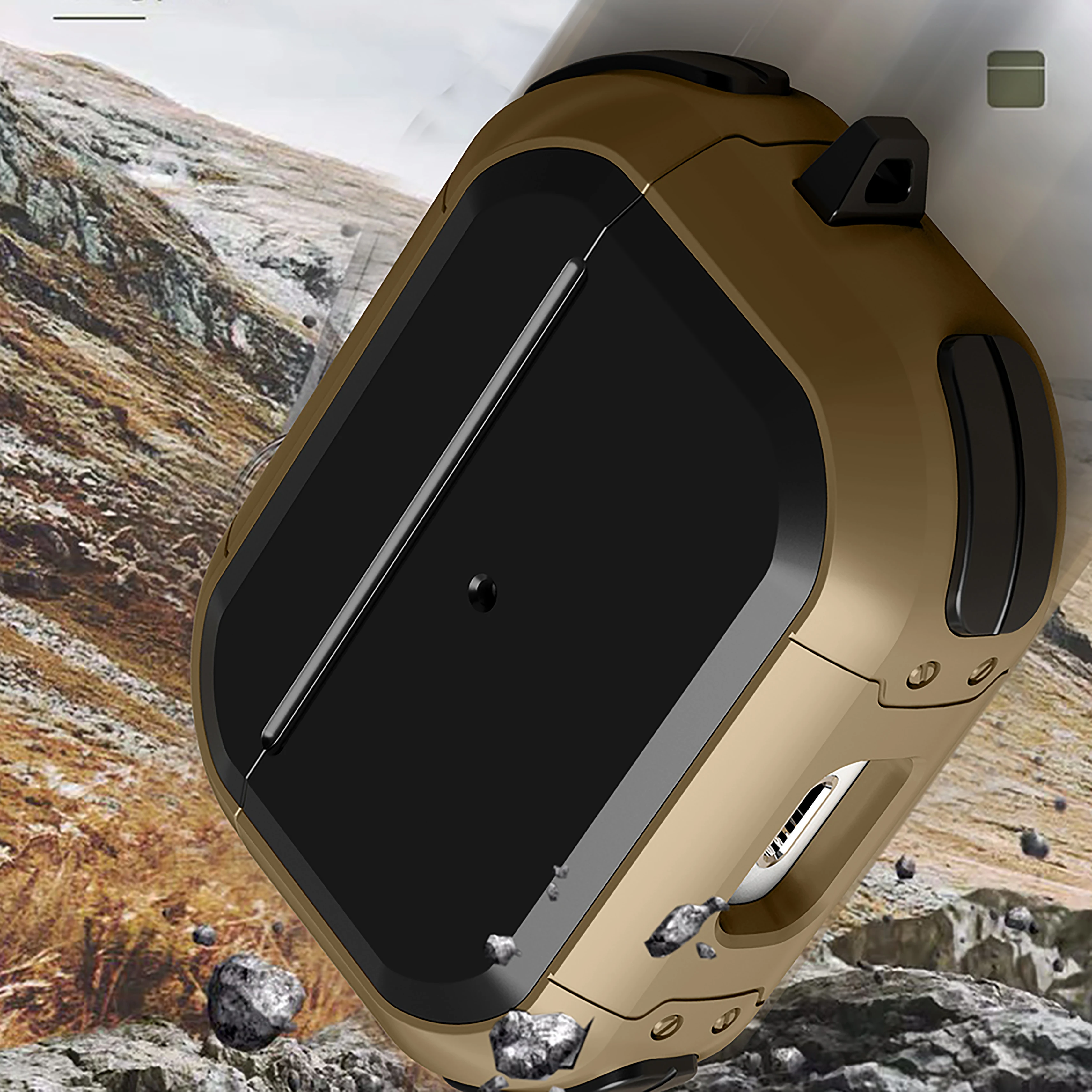 Чехол для Airpods pro 2022 чехол из ТПУ и поликарбоната с защитой от падения Apple AirPods 3 2