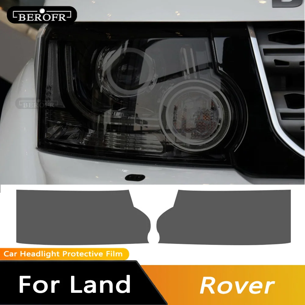 

Для Land Rover флэш-накопитель Автомобильная фара с предварительно вырезанным оттенком Дымчатая Черная защитная пленка прозрачная PPFfilm