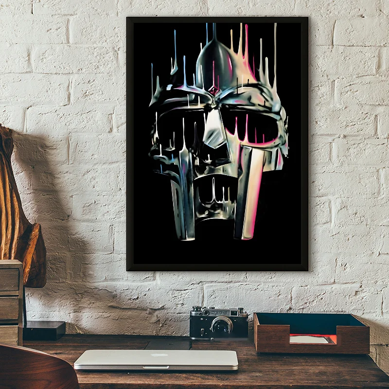 Madlib M-MF D-Doom Poster Self-adhesive Art Waterproof Paper Sticker Coffee House Bar Room Wall Decor