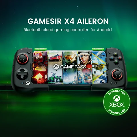 Игровой контроллер GameSir X4 Aileron Xbox, игровой геймпад с эффектом зала для Xbox Game Pass, STADIA, xCloud, GeForce Now Cloud Gaming