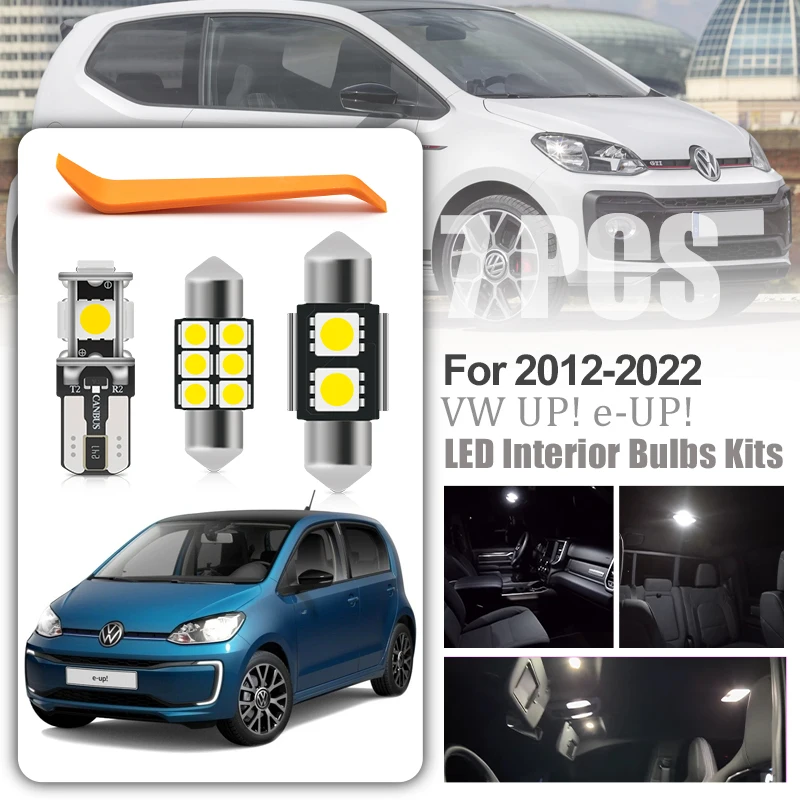 

Светодиодные лампы для салона VW Up, 7 шт. E-Up! 2012 2013 2014 2015 2016 2017 2018 2019 2020 2021 2022