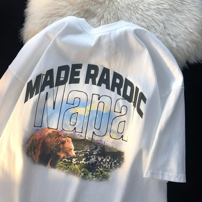 

Женская футболка с коротким рукавом и круглым вырезом, в стиле Харадзюку