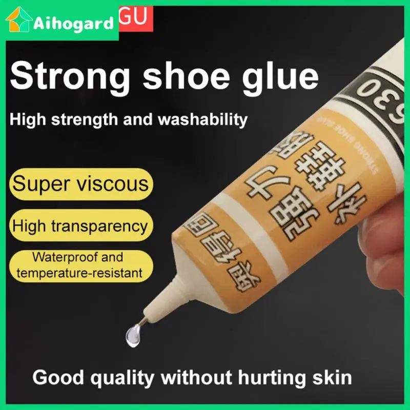 

Shoe Patch 60ml Environmentally Friendly Transparent Shoe Patch Strong Shoe-repairing Adhesive Sealing Accessories Portable