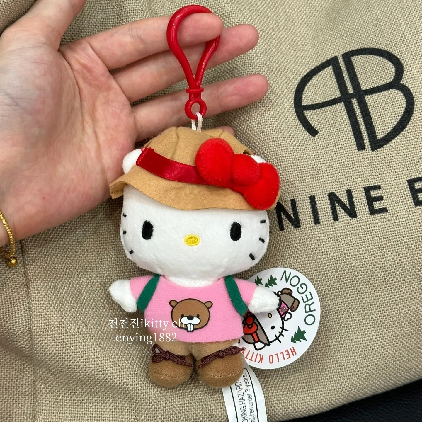 Походная кукла Hellokit сумка кулон милая маленькая брелок школьный рюкзак