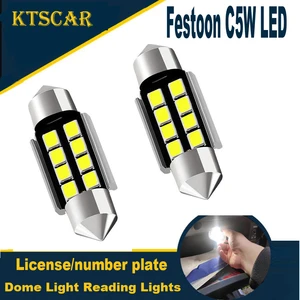 31mm Festoon LED Car Bulb 2835SMD Canbus Error Free DE3175 DE3021 DE3022 Replacement Bulbs LED License Plate Lights Interior Map