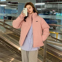 snow coat cotton padded parkas casual winter outwear jacket winter women oversized parka fashion stand collar thick warm jackets