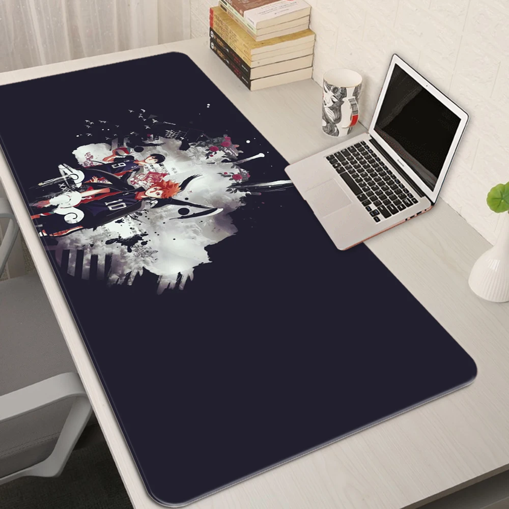 

Anime Haikyuu Mouse Pad Gaming Accessories Mechanical keyboard Mousepad XXL Desk Mat PC Gamer Completo Table LOL CS GO Mausepad