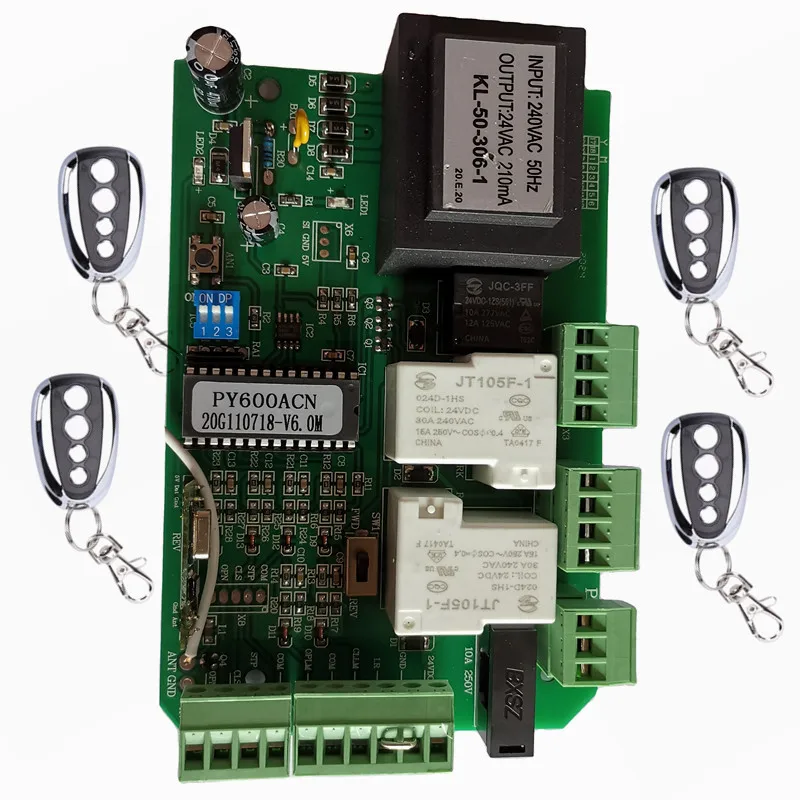 Sliding gate opener AC motor control unit PCB controller circuit board Replacemet Board(PY600ac PY1400 SL1500 PY800 model)