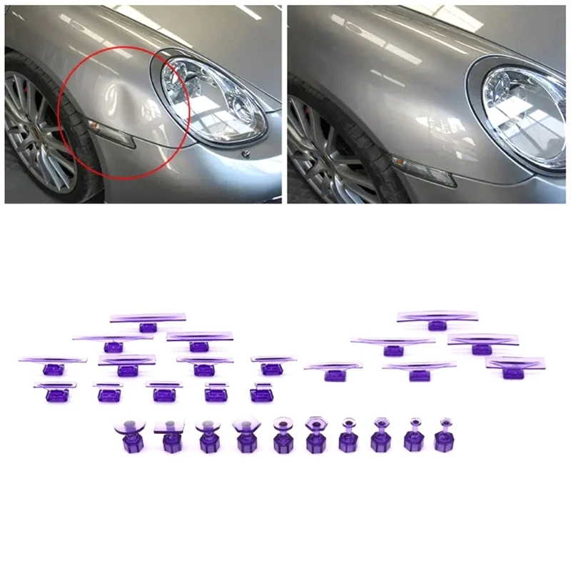 

10Pack/28Pack Plastic Dent Fixing Sheets Car Dent Puller Dent Removal Tool Plastic Sheet Metal Repair Kits Dropship