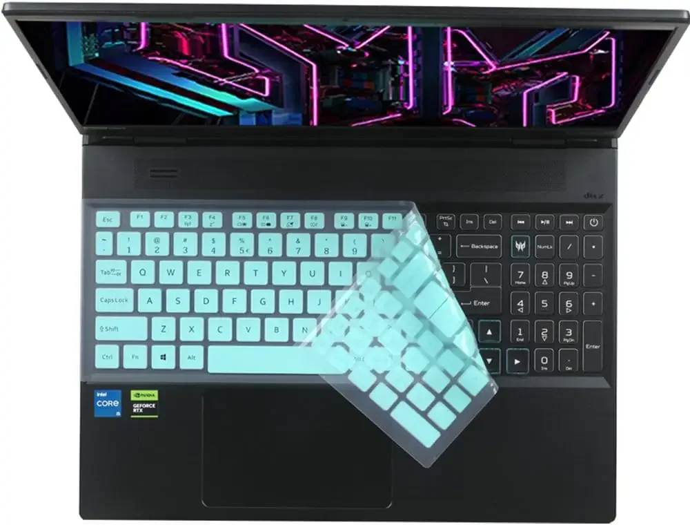 Силиконовый чехол для клавиатуры ноутбука Acer Predator Helios Neo 16 2024-i7 14700HX PH16-72/Neo16 PHN16-72