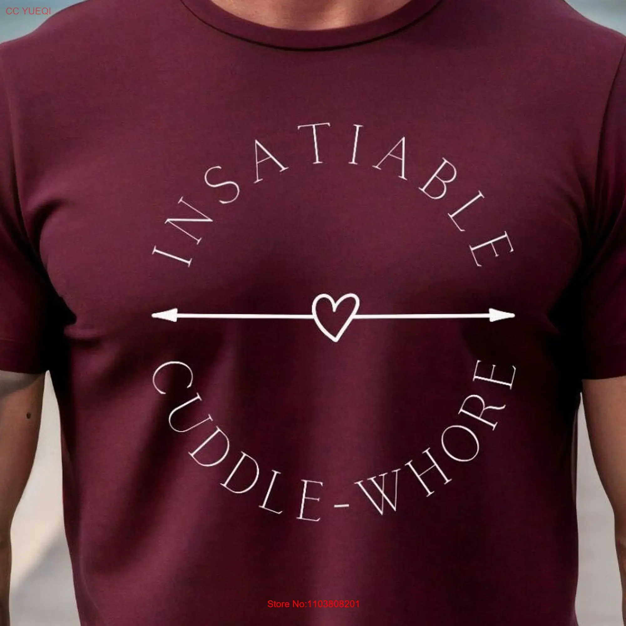 Футболка NoEnName_Null Сердечки Хлопок