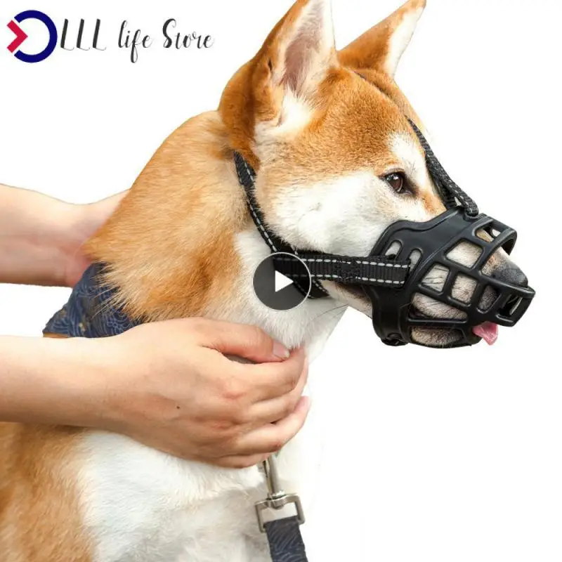 

Adjusted Pet Mask Highly Protective Anti Biting Guard Wide Applicability Pet Muzzles Walk A Dog Dog Mouth Sleeve Training Dogs
