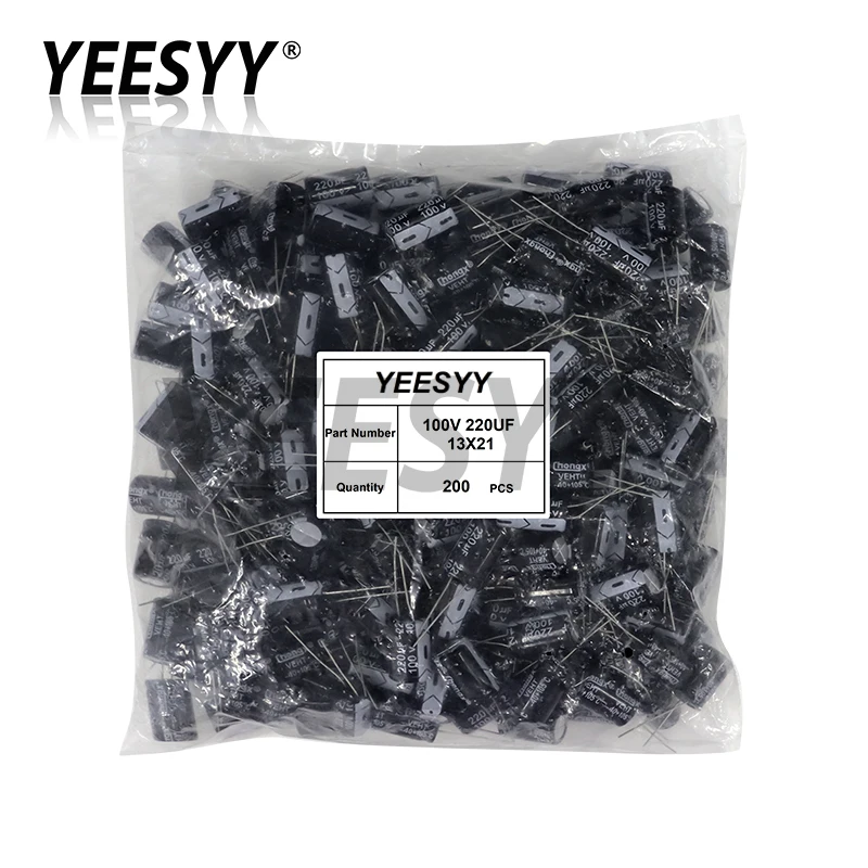 20-1000 шт. электролитический конденсатор 63 в 100 160 250 В 10 мкФ 22 33 47 400 450 220 470