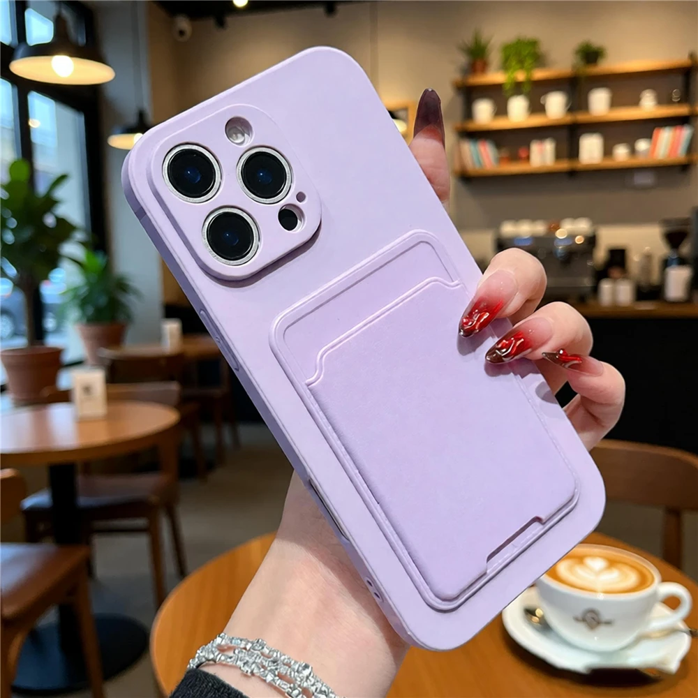 Фото Чехол-кошелек для телефона Huawei Pura 80 70 P60 P50 P30 P20 Pro P40Lite Mate 20 Pro, однотонный, из мягкого силикона №2