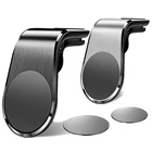 Магнитный автомобильный держатель для телефона, подставка для xiaomi redmi note 5a note 8 360, металлический магнитный держатель с креплением на вентиляционное отверстие для GPS в автомобиле