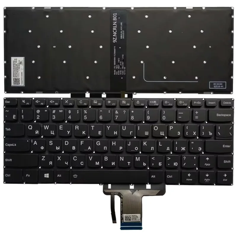 Новая клавиатура для ноутбука Lenovo YOGA 510-14AST 510-14IKB 510-14ISK 710-14IKB 710-14ISK 710-15IKB 710-15ISK