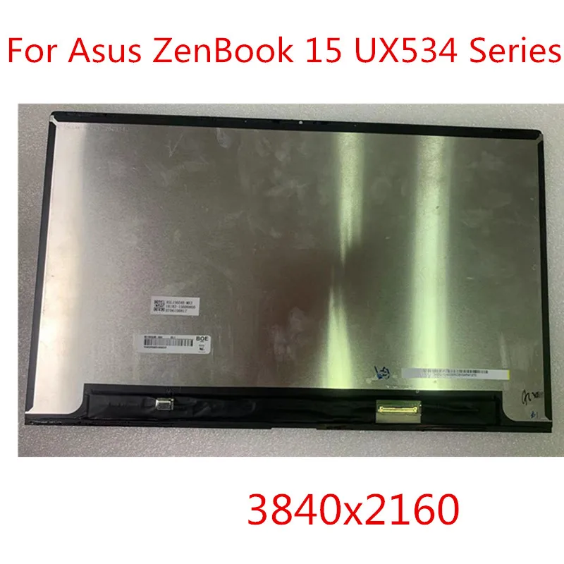 

Для Asus Zenbook 15 UX534ft UX534ftc UX534FA UX534fd UX534f Q546FD Q547F сменная панель для ноутбука ЖК-экран FHD UHD дисплей