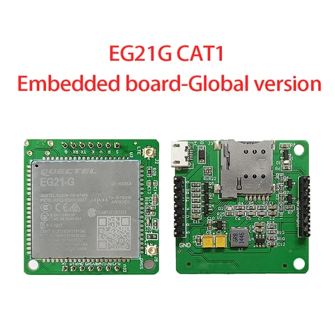 EC21 EG21-G Φ 4G LTE CAT1, модульная карта, совместимая с EC25 Φ EC21, модульная основная плата для разработки