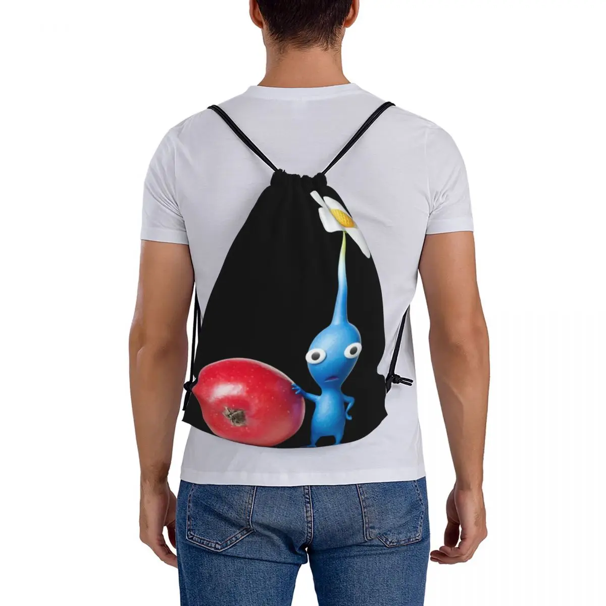 Многофункциональные портативные рюкзаки Pikmin на шнурке спортивная сумка с