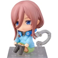anime figures the quintessential quintuplets nakano miku qposket kawaii doll action figures model collection ornaments kids toys