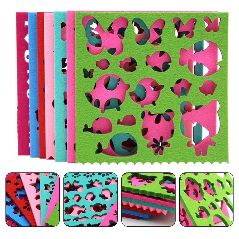 

Needle Felting Mold Felt Applique Embroidery Template Diy Craft Stencil Shaping Wool Tool Beginner Poking Combpad Kit Templates