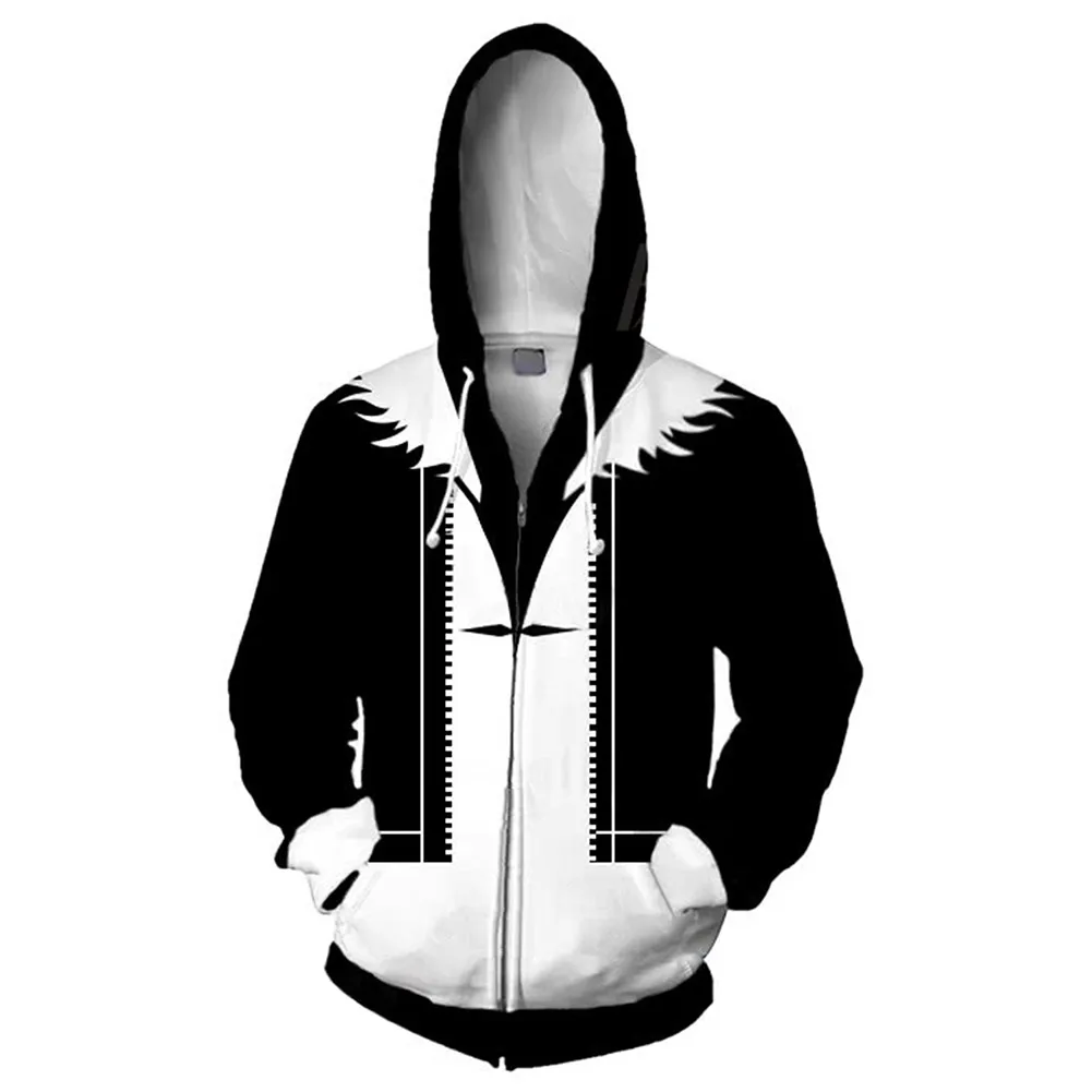 

Final Fantasy Hoodies Sweatshirt Squall Leonhart Cosplay Zipper Up Hoodie Pullover Jacket 3D Print Thin Sweatshirts Coat