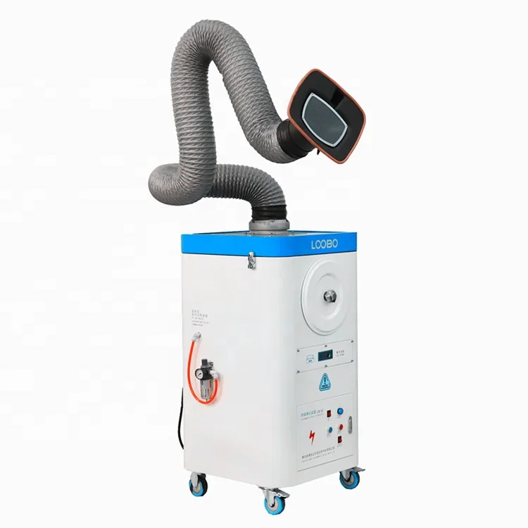 

2021 Hot sale mobile fume extractor welding laser dust collector for welders and extractor fume air purifier