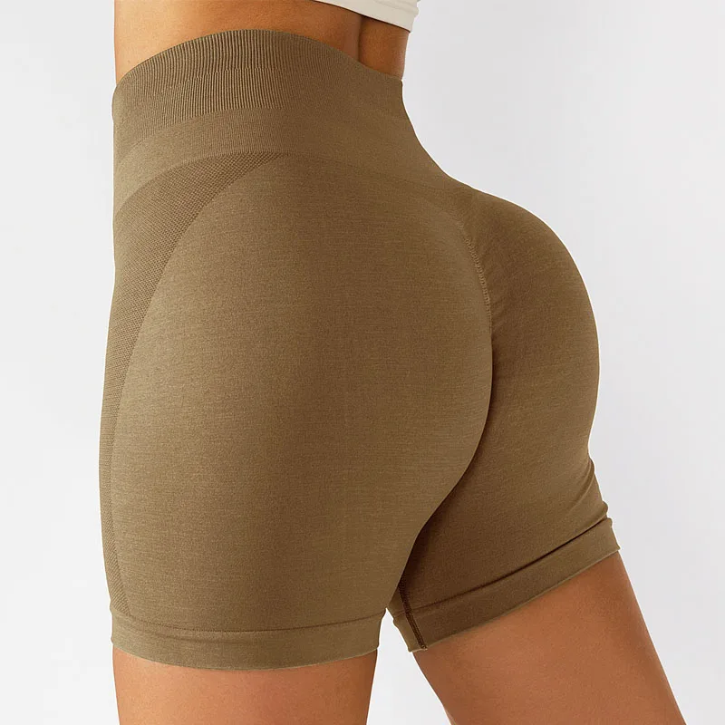 

Seamless Yoga Shorts Women Workout Shorts High Waisted Gym Shorts Running Workout Sports Leggings