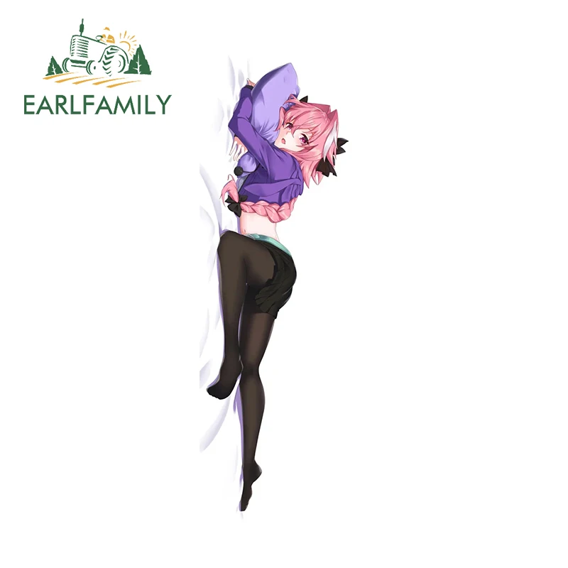 

Наклейки на автомобиль EARLFAMILY Astolfo Waifu, яркие, стильные, с индивидуальным дизайном, для кондиционера, водонепроницаемые, солнцезащитные, гоночные аксессуары
