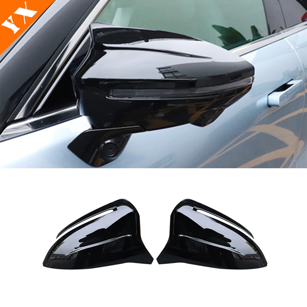 

Автомобильный внешний Стайлинг, зеркальная Обложка, наклейка, защита, украшение для Geely ZEEKR 001, аксессуары 2021-2024