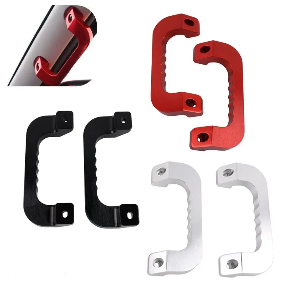 

Car Door Armrest Handrail Cover Trim For Toyota RegiusAce Hiace 2005-2018 Refit Drive Room Aluminum Armrest Grab Handle