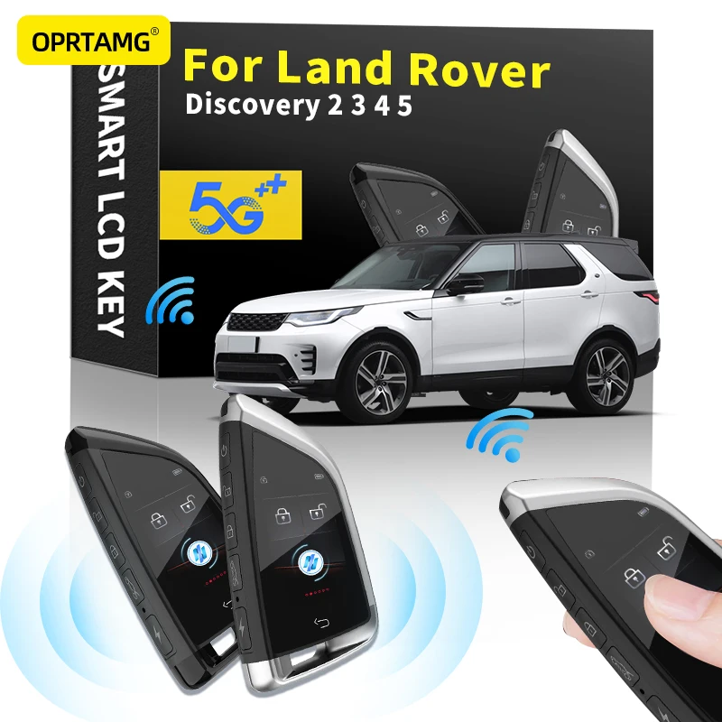 

Car Smart Remote Control Key LCD Display for Keyless Smart Key For Land Rover Discovery 2 3 4 5 2000 2001-2019 2020 2001 2002