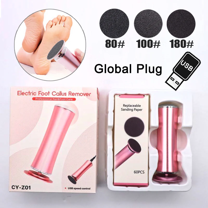 

Electric Pedicure Machine Exfoliating Heel Feet Care Callus Dead Skin Remover Foot File Pedicura Profesional Tools Foot Grinder