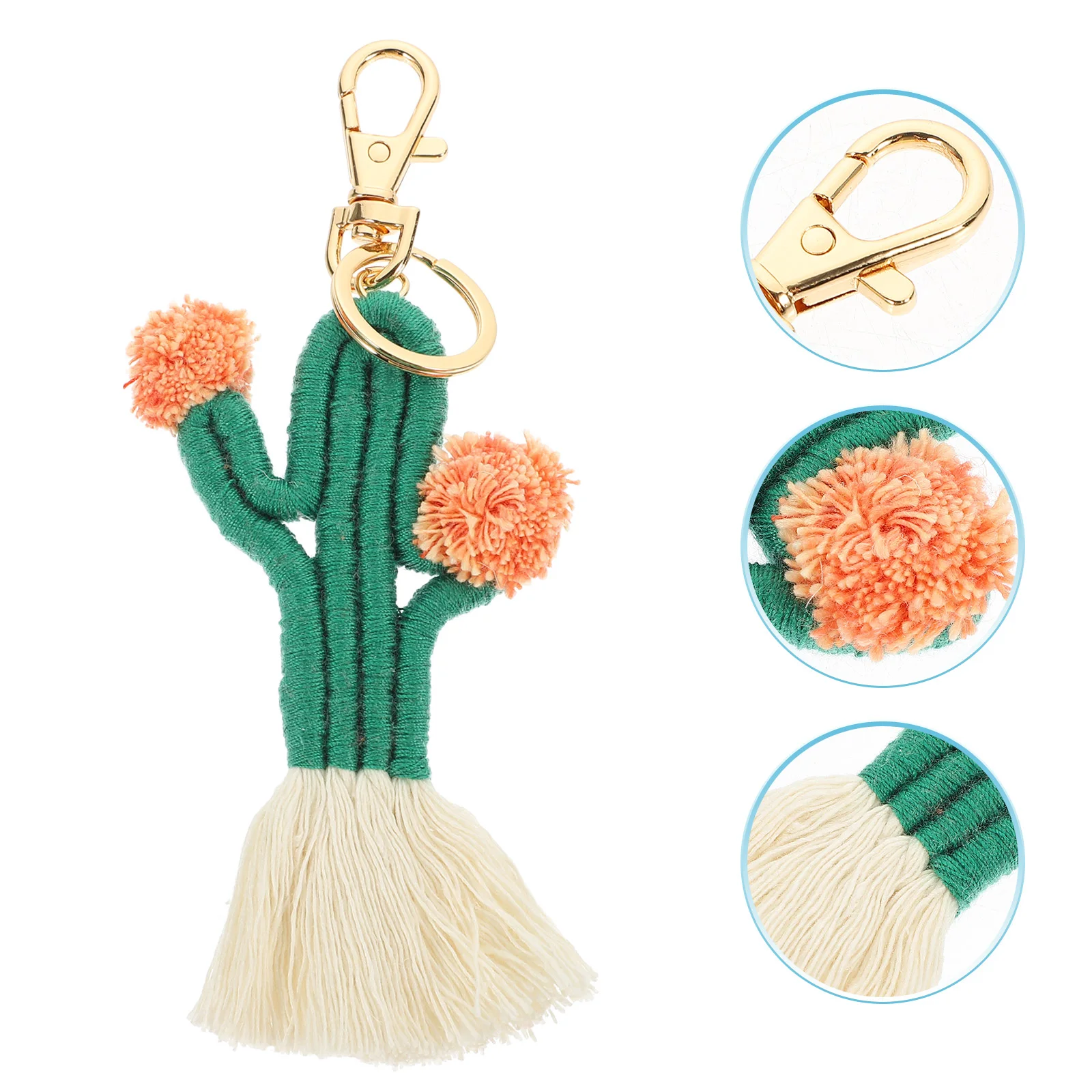 

Bohemian Style Multi-use Creative Premium Handwoven Keyring Purse Keychain Tassel Keychain Tassels For Keychain for Festival